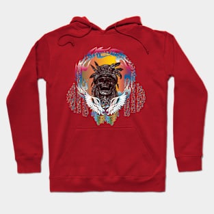 RASTAFARA SKULL Hoodie